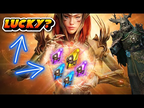 Can we get Lucky for Wix Shards!!??  Raid: Shadow Legends