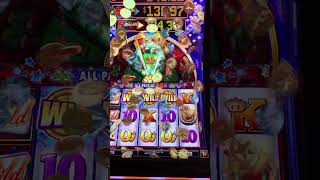 Slots Jackpot  on Cruise- Low Bet, Big Win #shorts #slots