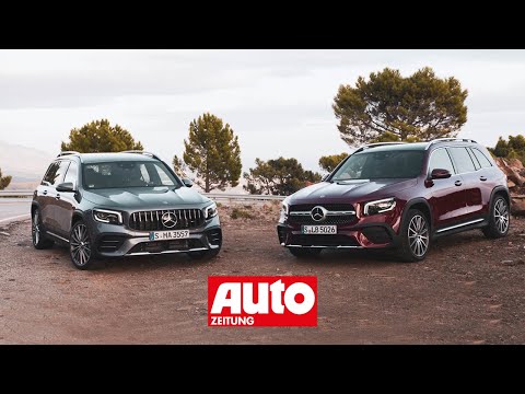 Erste Testfahrt mit dem Mercedes GLB (2019)!