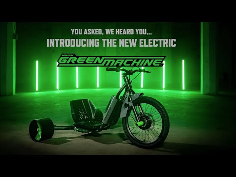 We Heard You...Introducing the New Electric Green Machine