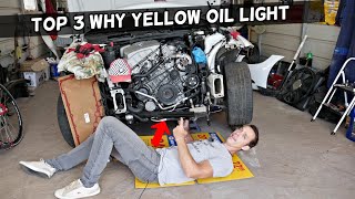 TOP 3 REASONS FOR FLASHING YELLOW OIL LIGHT ON CAR
