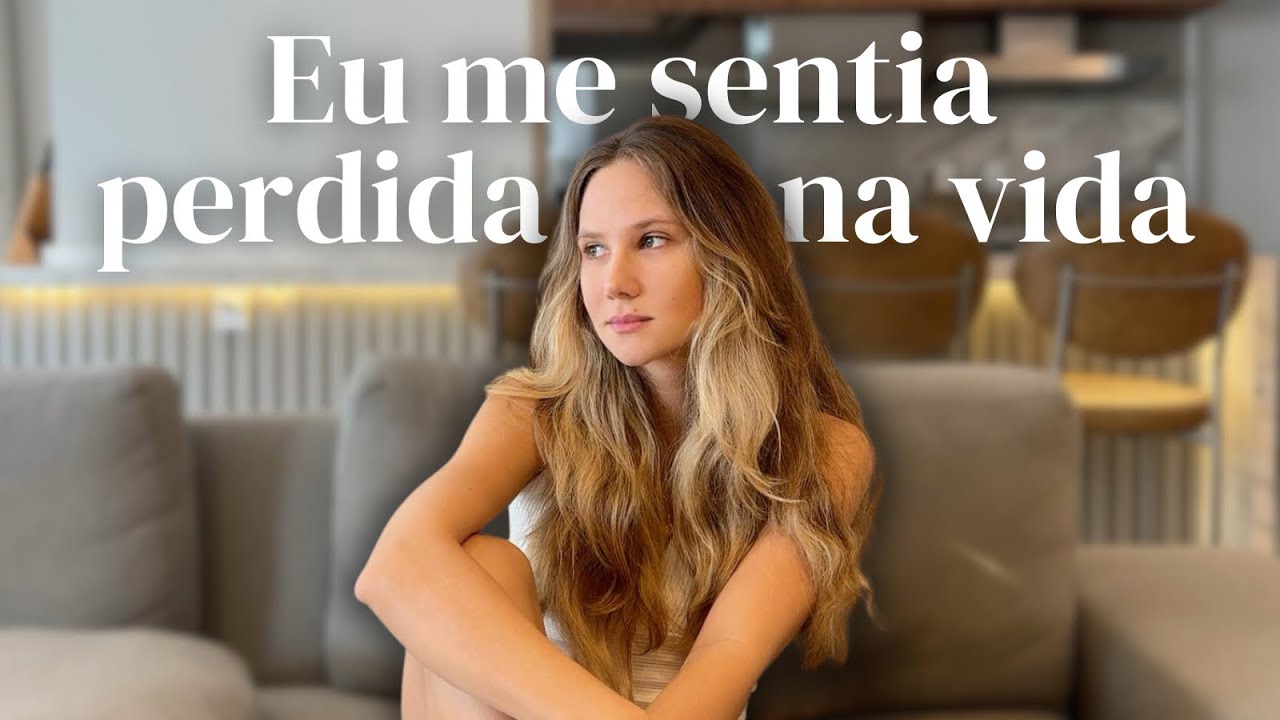 Eu encontrei o meu propósito depois de entender isso.