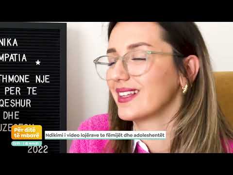 Ndikimi i video lojërave te fëmijët dhe adoleshentët - Për ditë të mbarë  11.05.2022