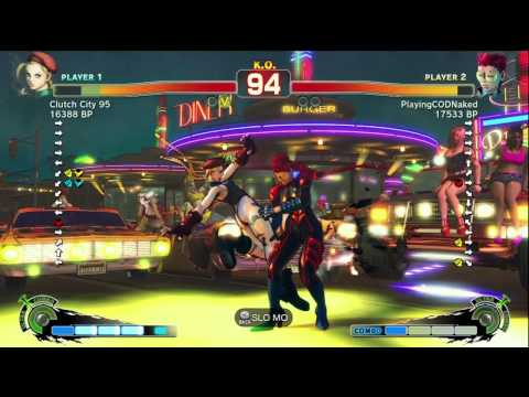 Jayce The Ace [Viper] vs Clutch City 95 [Cammy] SSF4 Ranked Matches - Xbox Live - TRUE-HD