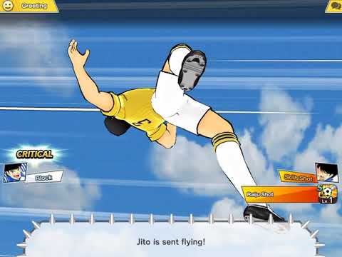 Captain Tsubasa Carlos Santana S Skywing shot and Roberto Hongo S True skewing shot PVP online