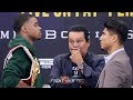 ERROL SPENCE JR AND MIKEY GARCIA COME FACE TO FACE AT FINAL PRESS CONFERENCE 3 DAYS BEFORE PPV FIGHT