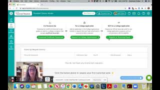 Requesting Transcripts in School Links