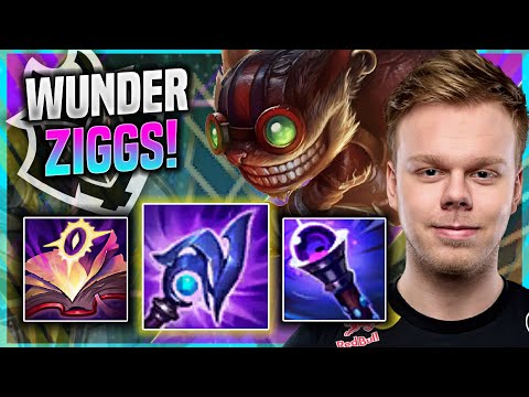 WHEN WUNDER PLAYS ZIGGS TOP! - G2 Wunder Plays Ziggs TOP vs Riven! | Season 11