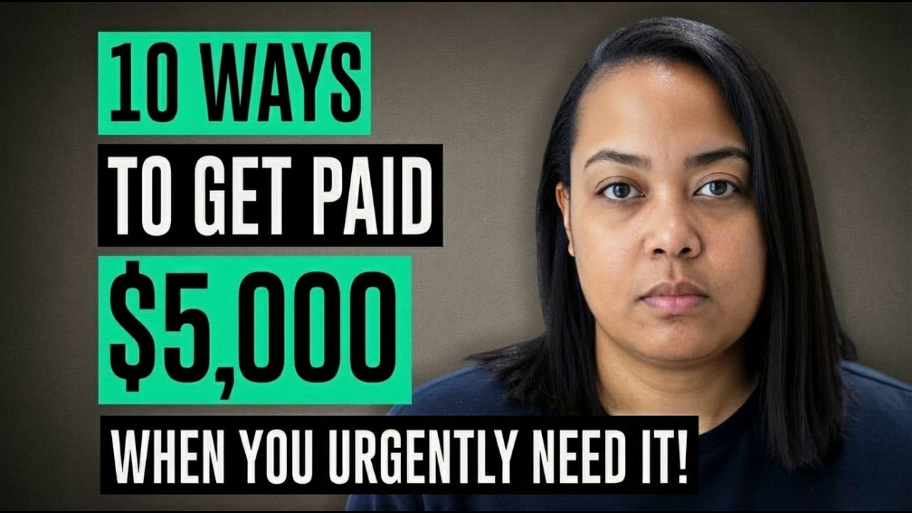 🚨 BROKE? Do This in 24 Hours!