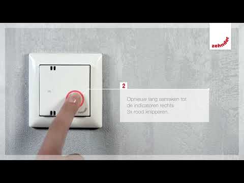 Zehnder CO2 sensor RF   Koppelen met ventilatietoestel of ComfoSense C