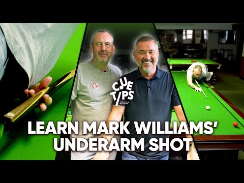 Mark Williams TEACHES His Signature Underarm Shot (& Does The Tough Table Challenge!)