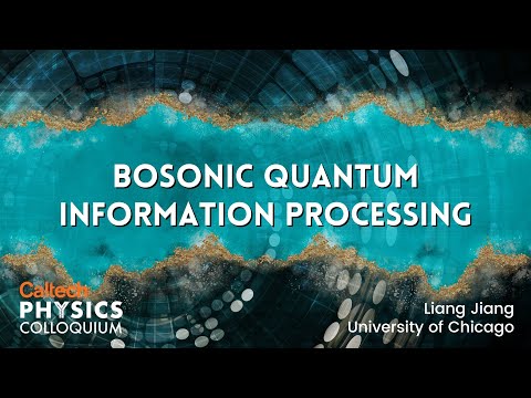 Bosonic Quantum Information Processing - Liang Jiang