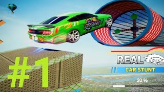Mega Ramps Stunt Car #1|Gameplay|Inway Gamerz