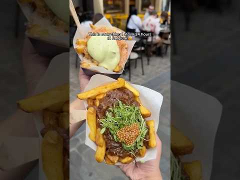 Everything I ate in Belgium! 🇧🇪🍟🧇