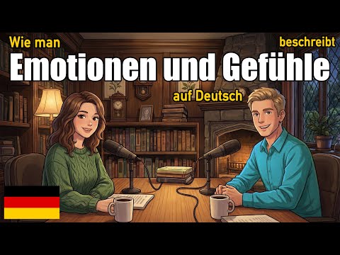 Wie man Emotionen und Gefühle auf Deutsch beschreibt | Tägliche deutsche Konversationspraxis