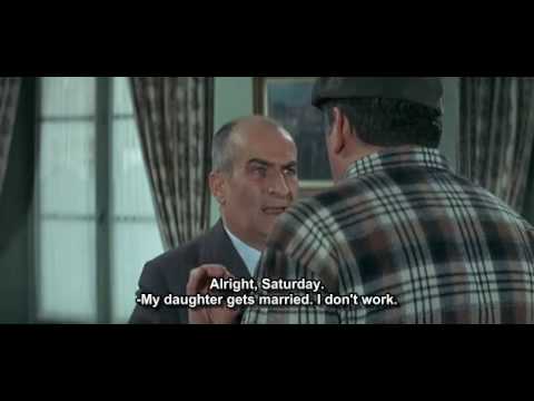 The Tattooed One (1968) - French film with Louis de funès and Jean Gabin - film strip