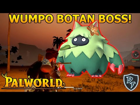 Wumpo Botan Boss Battle! - PalWorld - Episode 26