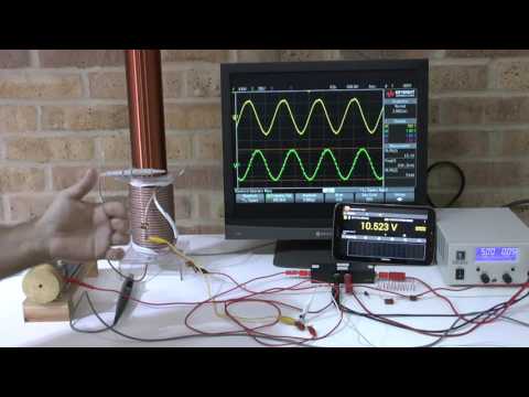 Efficient power transmission via Tesla Coils, impedance matching and Band filter