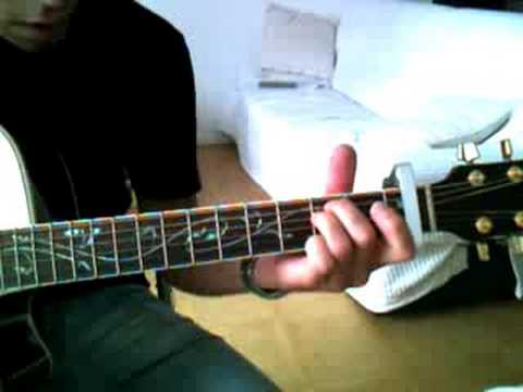 Sleeping satellite - Tasmin Archer - acoustic guitar cover