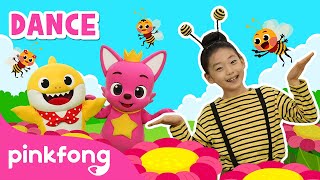 Buzzy Buzzy Bees | Dance Along | Kids Rhymes | Let&#39;s Dance Together! | Pinkfong Songs