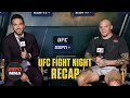 Anthony Smith feels relief after win vs. Devin Clark at #UFCVegas15 | UFC Post Show | ESPN MMA