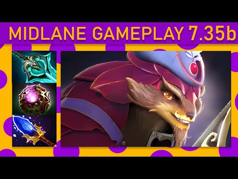 ⭐Yopaj- Pangolier 20+ Kills! Mid Gameplay 7.35b - Dota 2 Top MMR