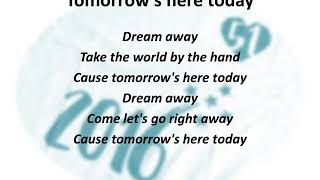 NDP song lyrics: Tomorrow&#39;s here today