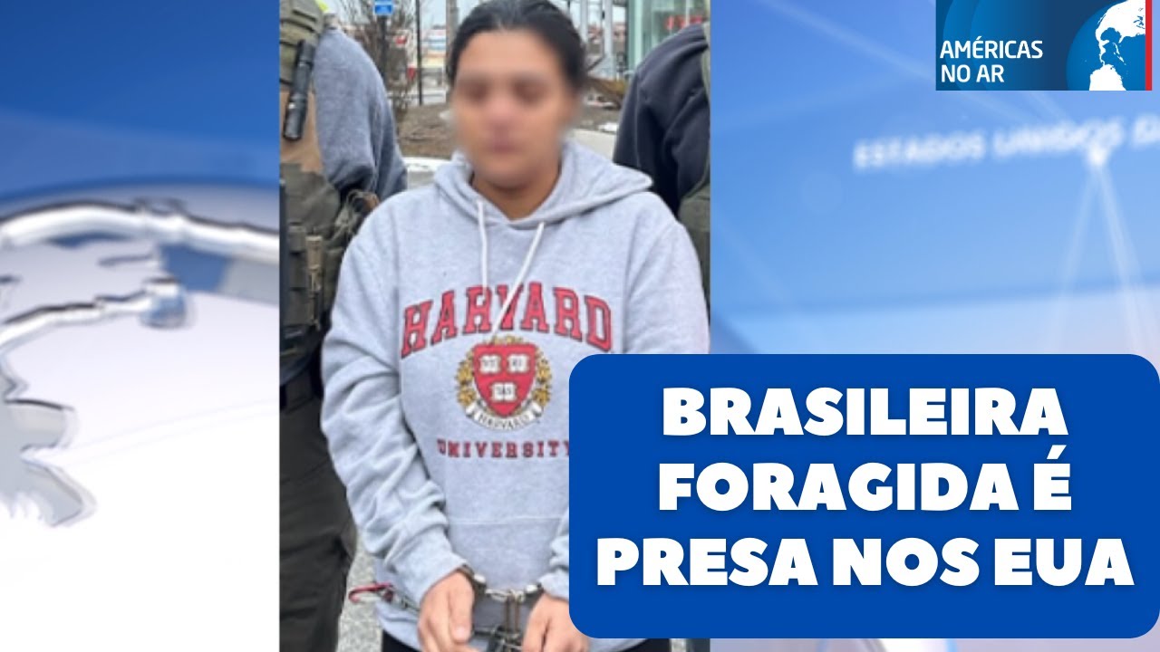 Américas No Ar - 07/02/25 - Brasileira condenada no Brasil é presa depois de ser encontrada nos EUA