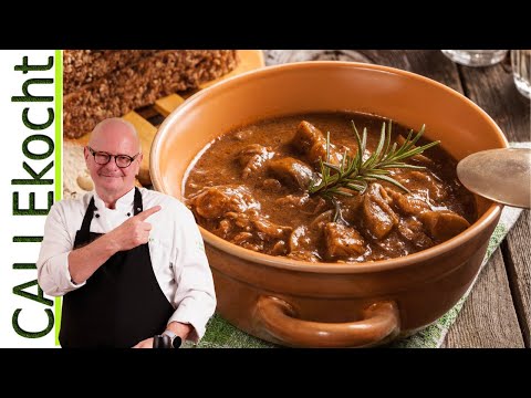 Gulasch Halb und Halb. Einfach & günstig. Omas Gulsch-Rezept