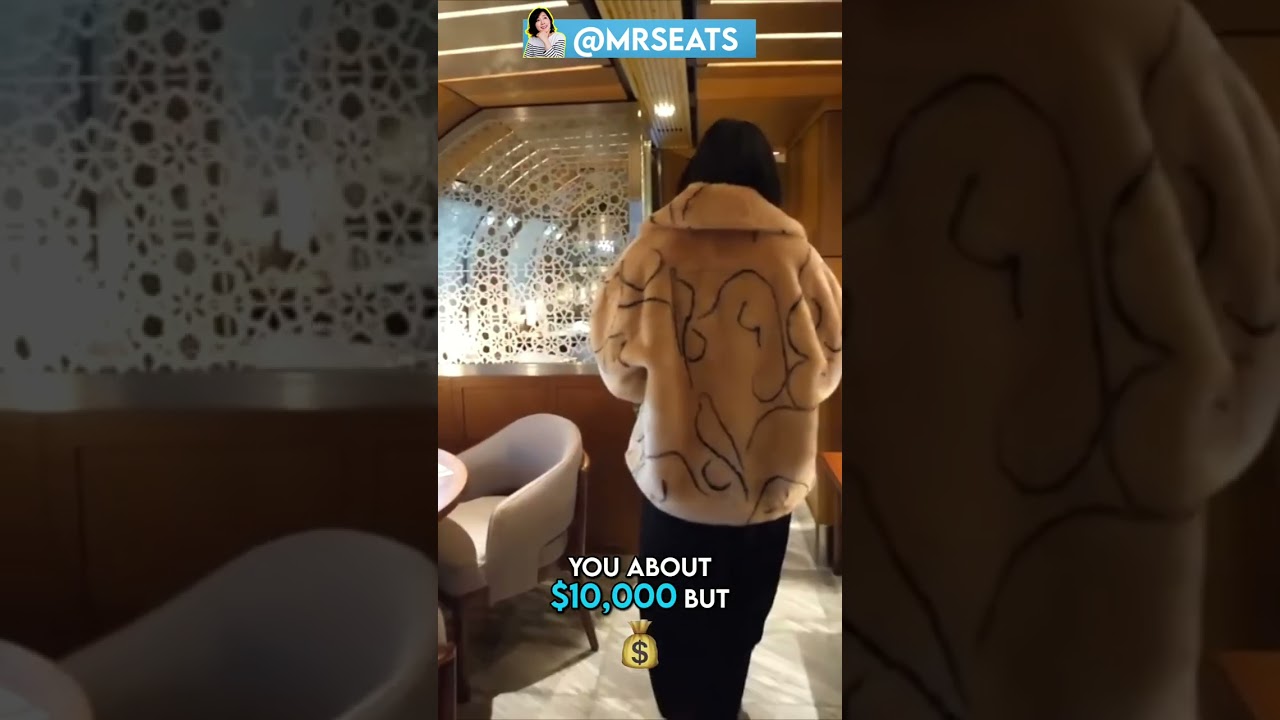 Japan's LUXURY $10,000 Train Ride #shorts