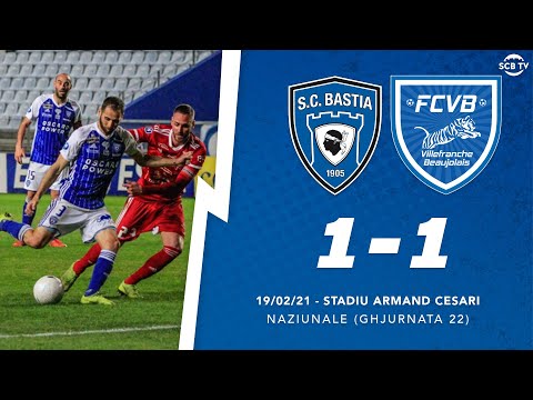 J22 | Bastia 1-1 Villefranche : Le résumé