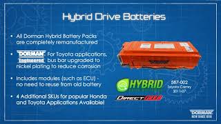587-002 Remanufactured Drive Battery; 2007-2011 Toyota Camry - video thumbnail 3