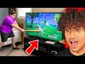 KIDS CRASHING OUT OVER VIDEO GAMES