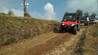 preview picture of video 'S.Lorenzo di Paesana (Cn) Passeggiata turistica per quad 09/09/2012'