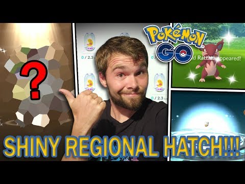SHINY REGIONAL POKEMON HATCHED!!! Pokemon Go Ultra Bonus Week 2!