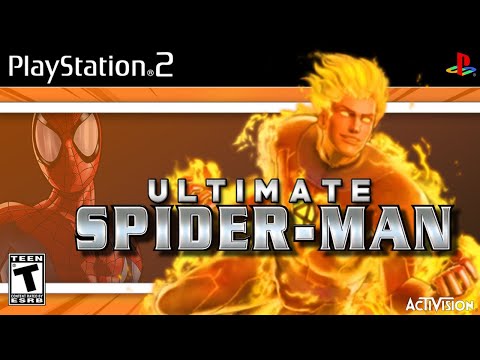 ULTIMATE SPIDER-MAN (2005, PS2) Walkthrough Gameplay | Part 05: Johnny Storm (FULL GAME)