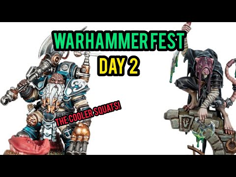 Warhammer Fest Day 2: Skaven, Sylvaneth and Pirate Dwarves!!