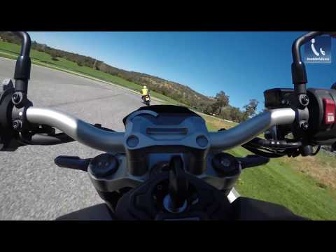 2018 Honda CB1000R on board.
