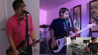 Green Day Do Da Da cover with cheap modded Squier guitar/bass