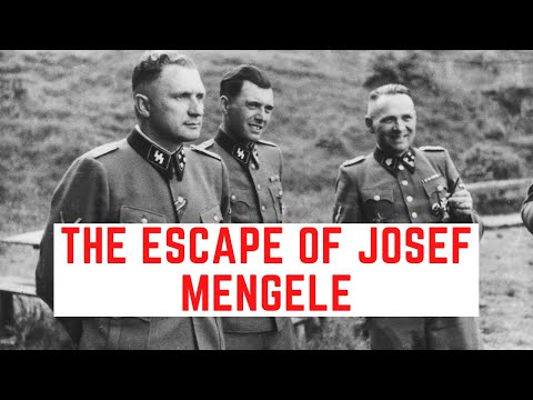 The ESCAPE Of Josef Mengele - Auschwitz's Angel Of Death