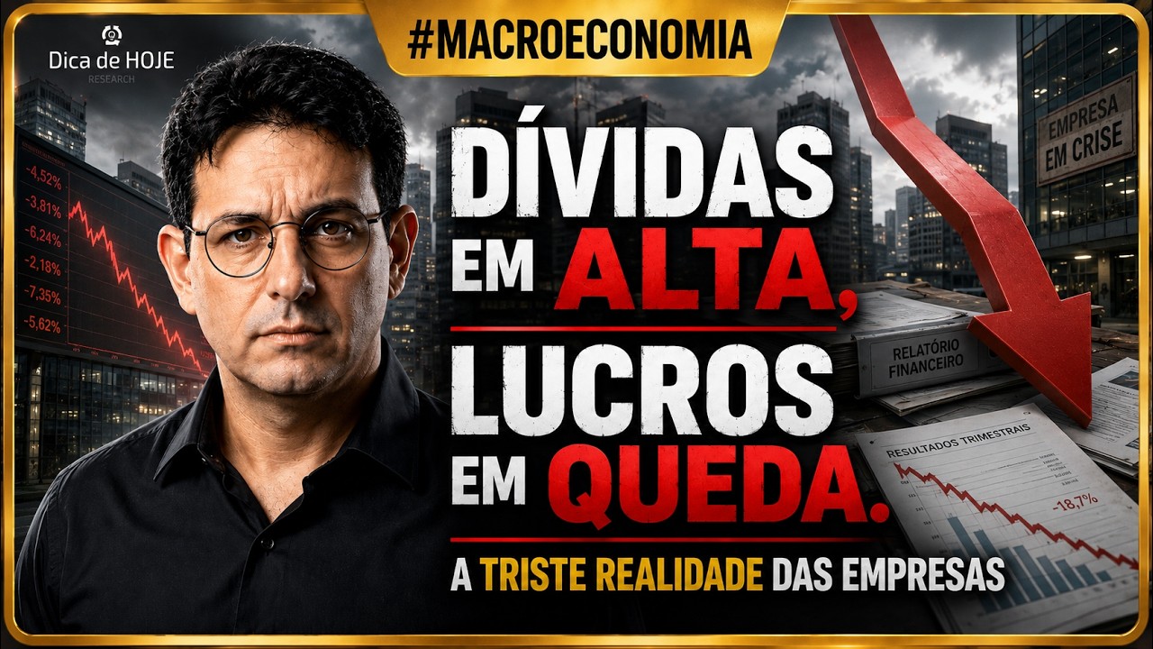 Dívidas em alta, lucros em queda. A triste realidade das empresas