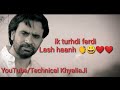 Mere Dil Vich Tera Ghar Hove Babbu Maan WhatsApp Status