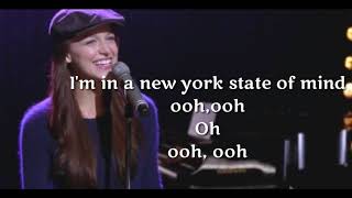 Glee New York state of mind - Marley Solo ver.(Lyrics)