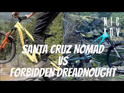 Santa Cruz Nomad VS Forbidden Dreadnought Full Comparison and Review   4K