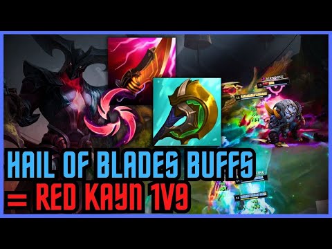 *NEW* HOB BUFFS = Red Kayn 1v9