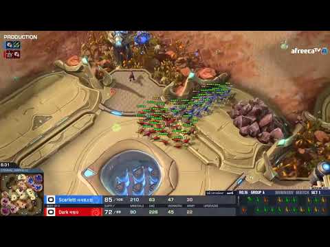 Scarlett (Z) vs Dark (Z) - Winners Match Ro 16 Group A - 2020 GSL S1