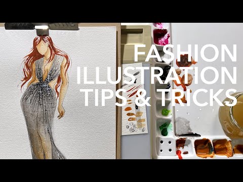 101 Fashion Illustration Tips, Tricks, and Product Recommendations (OK, maybe not that many)