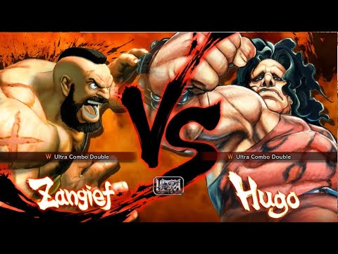 Ultra Street Fighter IV - Zangief VS Hugo