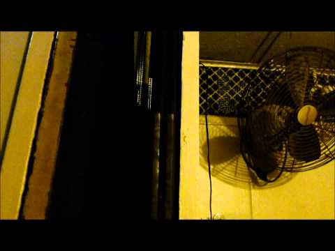 Vintage manual drive Otis elevators at 80 Centre Street