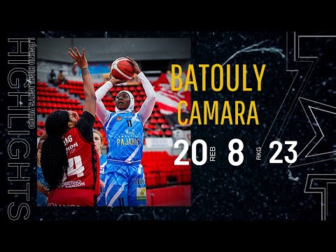 BATOULY CAMARA C B BEMBIBRE | LIGA FEMENINA ENDESA HIGHLIGHTS 2021 | 2O PUNTOS | 8 REBOTES | 23 VAL